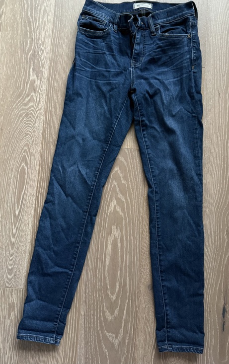 Bundle: 2 Blue Skinny Jeans (One Distressed) - Picture 4 of 5